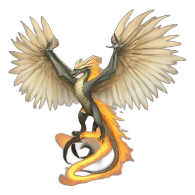 Glory and deathbringer from wings of fire sticker