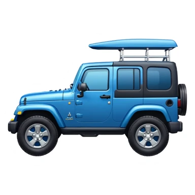blue jeep sticker