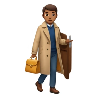 entering in room sticker