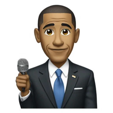 barack obama drop the mic sticker