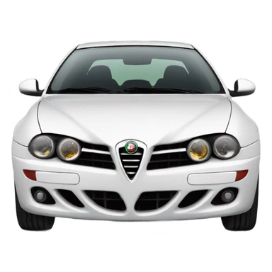 Alfa Romeo 147 red sticker