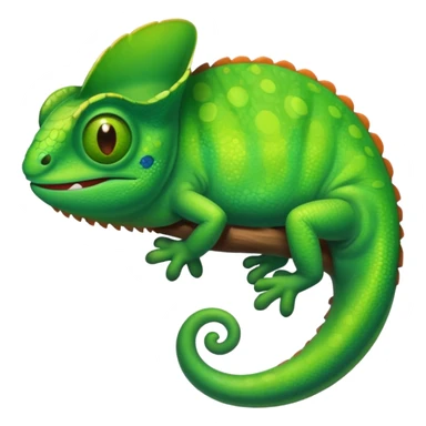 chameleon emoji sticker