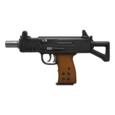 DA uzi sticker