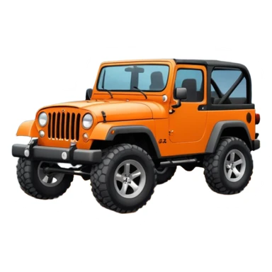 Mountains with a orange Jeep sticker