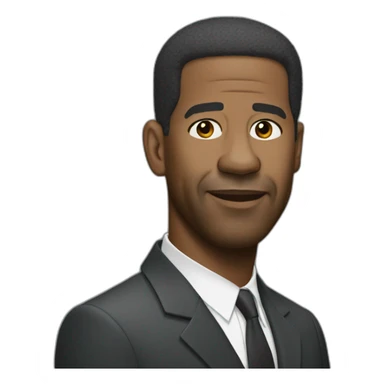 denzel washington sticker