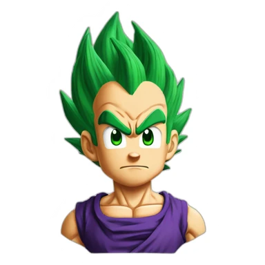 Dragon ball z végéta  sticker
