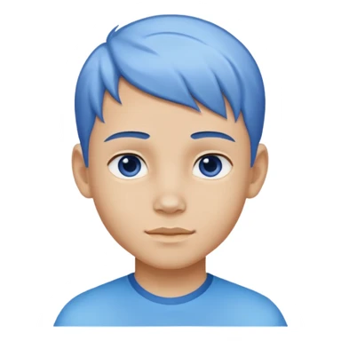 boy in avatar movie style  sticker