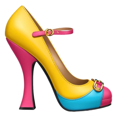 Moschino spam design can shoe   sticker