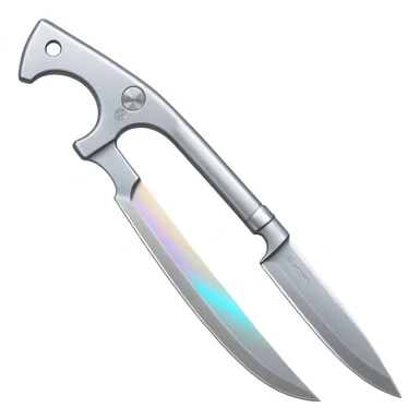 trailing point blade sticker