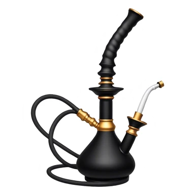 black hookah sticker