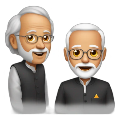 Randi with modi sticker