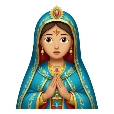 virgen de Santa María de Guadalupe sticker