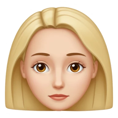 close-up of woman forehead, only face, no body, zoomed in sticker