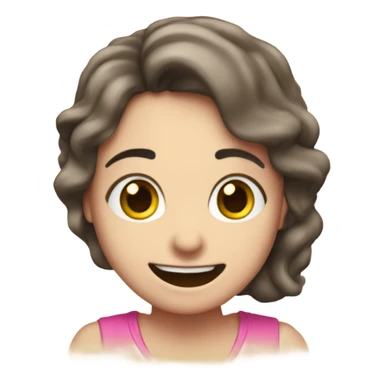 Libreta rosa sonriente sticker