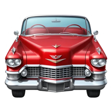 auto antiguo cadillac sticker