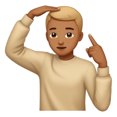 Humain qui fais un dab sticker