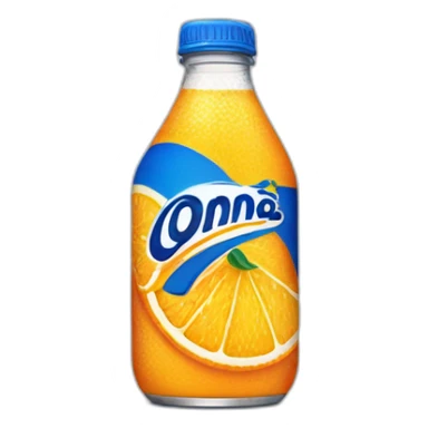 Orangina soda sticker