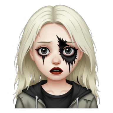 crie uma mulher, vibe total terror sticker