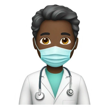 Surgeon darker skin tone sticker