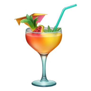 beach drink sticker
