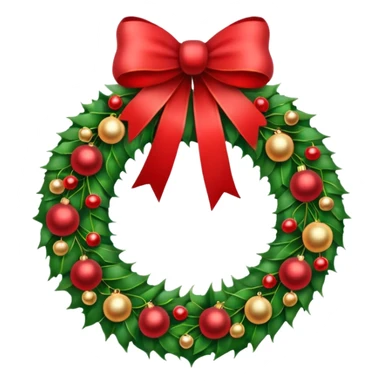 Couronne de Noël  sticker