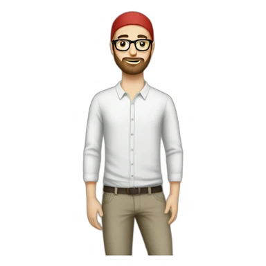 White-muslim-hipster-lad-palestine sticker