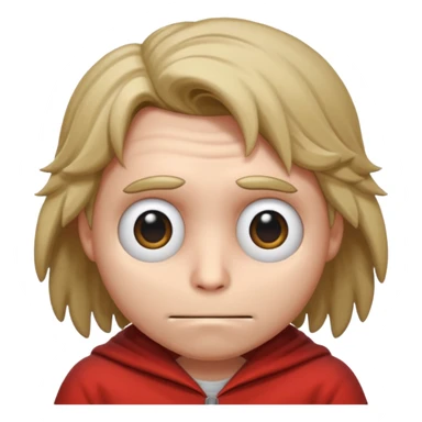 shy guy character sticker