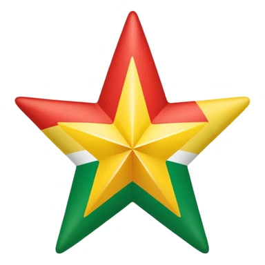 A five star verticy with the colours of this flag 🇸🇨 sticker