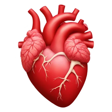 human heart sticker