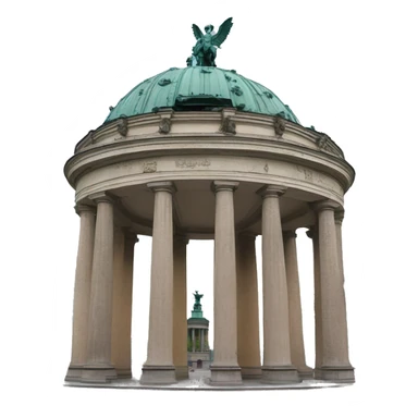 Die Siegessäule in berlin sticker