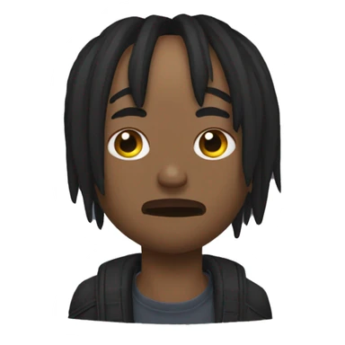 Travis Scott telling you to be quiet  sticker