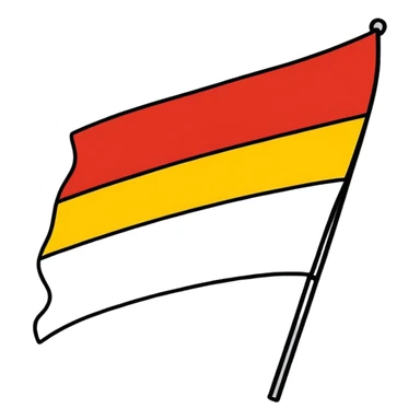 Roma Flagge  sticker