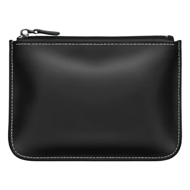 BLACK pouch sticker