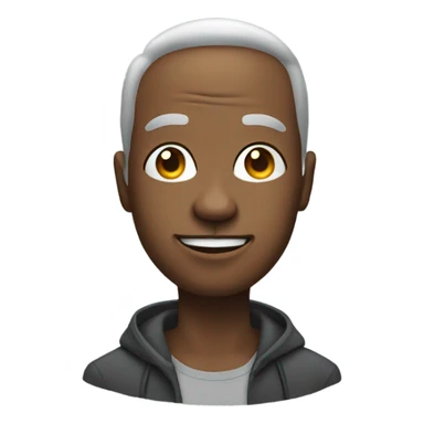 head of a digital creater sticker