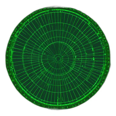 radar display scaning sticker