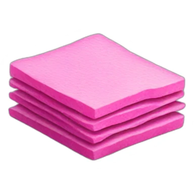 Pink chip sticker