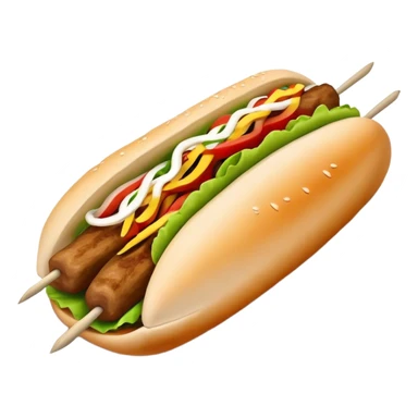 Berlin Döner kebab  sticker