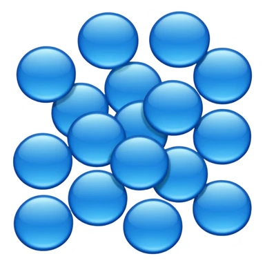 Pastilles vérification bleue sticker