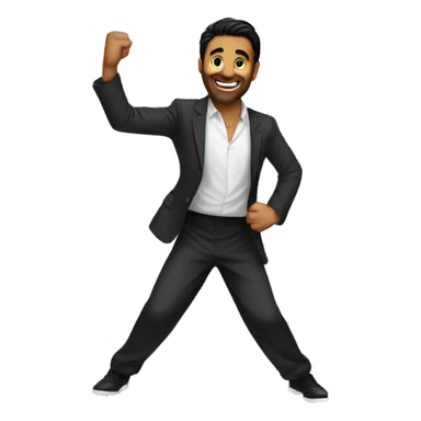 Shayan Majlesi dancing sticker