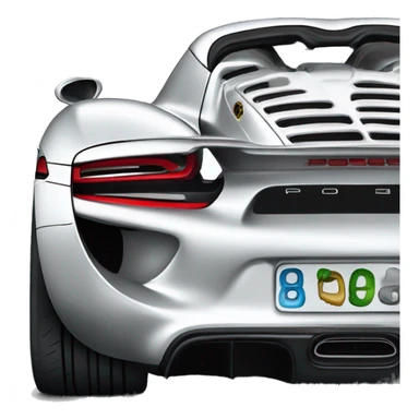 Porsche 918 spyder sticker