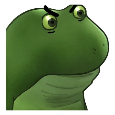 Someone laying on their stomach kicking there feet with there hands under their chin sticker