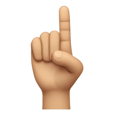 finger pointing first person pov sticker