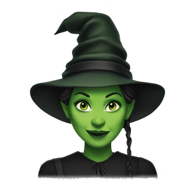 elphaba from wicked sticker