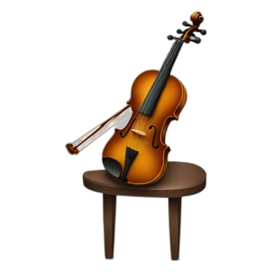 Dick playing violon sticker