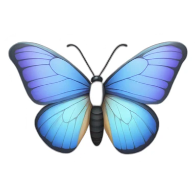 butterfly-with-one-wing sticker