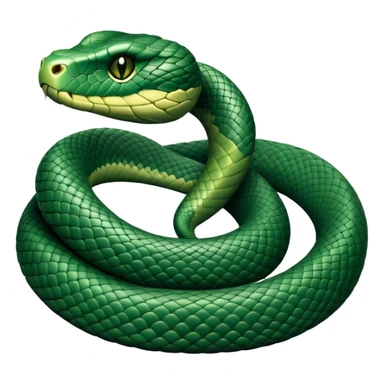 Slytherin snake sticker