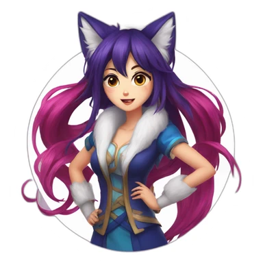 Ahri sticker