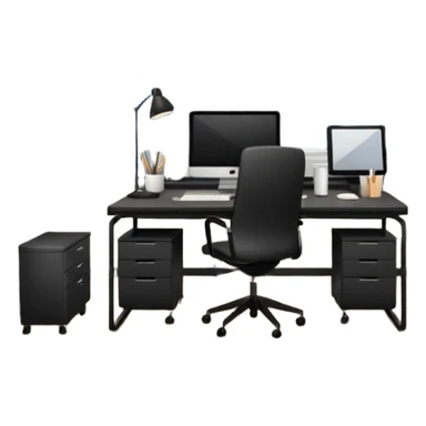 office room of designers sticker