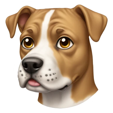 American staffordshir dog sticker
