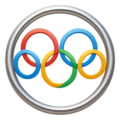 Olympics logo sticker